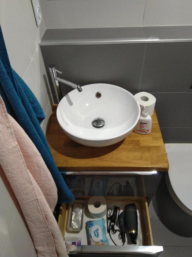 Appartamento Apartament Zielona Wierzba Blisko Sky Tower Breslavia Esterno foto